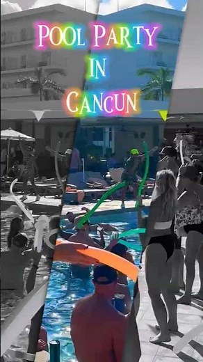 Pool Party In Cancun