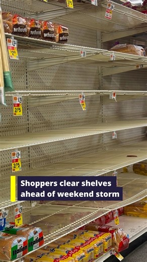 WTOP News | Toilet paper, bread and milk. No one really knows why those are the blizzard must-haves, but those are the items that send people to the... | Instagram