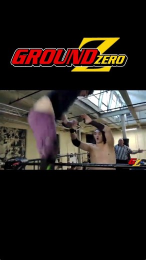 Hunter Ellis using the ropes to his advantage #GroundZero #RespectTheCraft