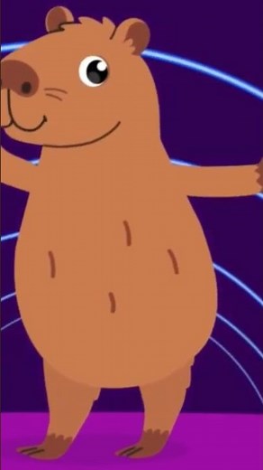 How to Draw and Color a Capybara ❤️ | The Cutest Animal 🐾 | Drawings for Kids