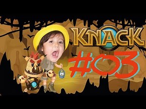 WE ENTER THE CAVE OF TROUBLE / KNACK PART #3 / GAMEPLAY IN SPANISH