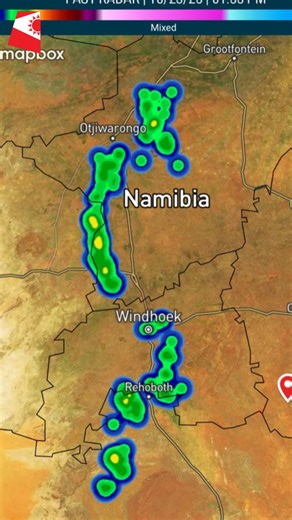 84K views · 1K reactions | Heavy showers flood Windhoek streets;...