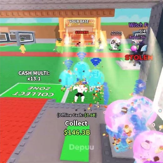 Stealing Loss No My Hotspot From Someone's Private Server! #stealabrainrot #roblox