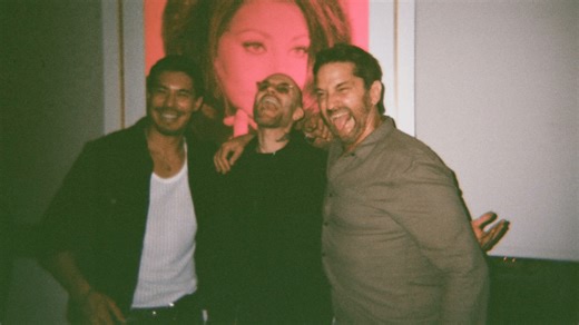 Gerard Butler spotted with ex as pair cosy up at celeb bash attended by Beckhams