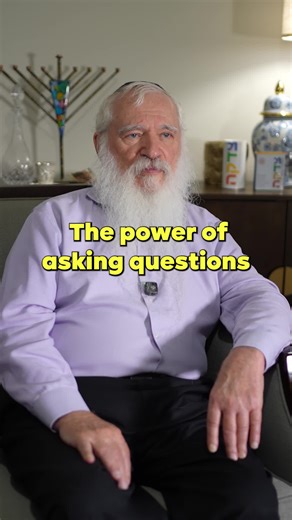 The power of asking questions. | Rabbi Manis Friedman