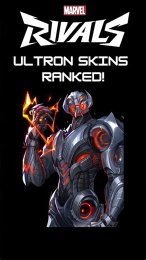 UPDATED! All 11 Ultron skins ranked! #marvelrivals #gaming #shorts #visionquest