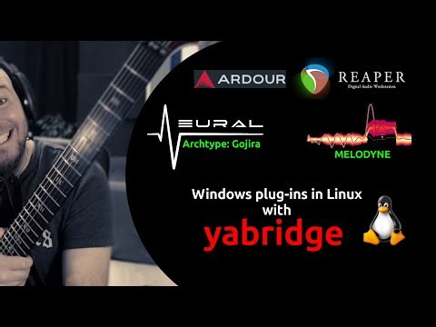 yabridge - Windows audio plug-ins in Linux!