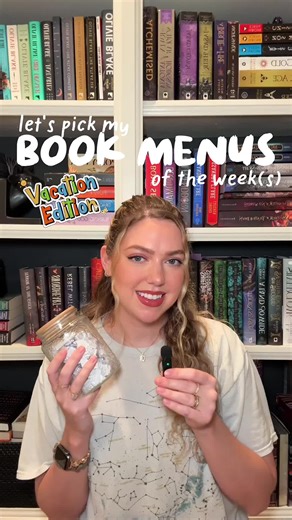 Double Book Menu for Vacation Reads