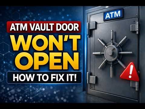 ATM Vault Door Won’t Open – How to Fix