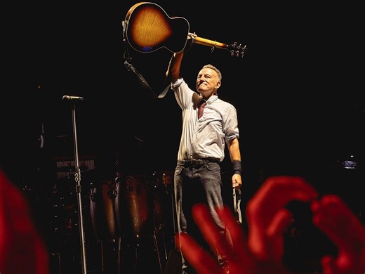 Bruce Springsteen hasn't written a song in two years