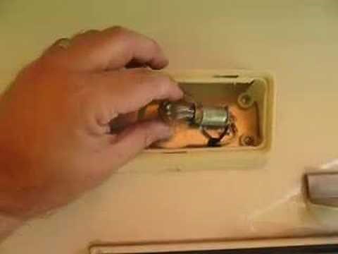 RV Light Bulb Replacement