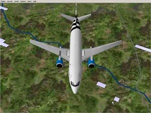 Microsoft Flight Simulator 98 | Glasgow to London | Go Fly 737-300