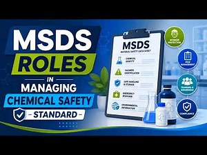 MSDS Roles In Managing Chemical Safety Standards