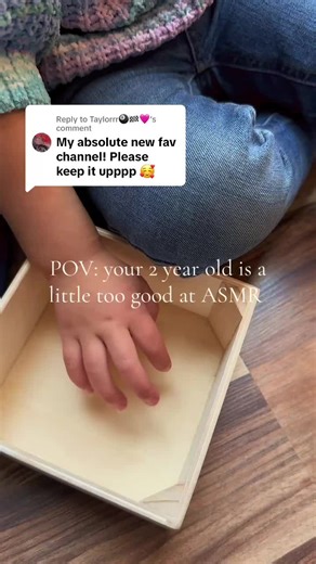 Replying to @Taylorrr🎱🏁🩷The wooden box is my favorite 😌💖😴 #asmr #tapping #notalkingasmr #lofi #relaxing