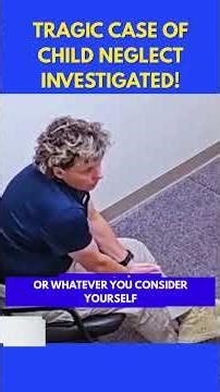 Tragic Case of Child Neglect Investigated! #shorts