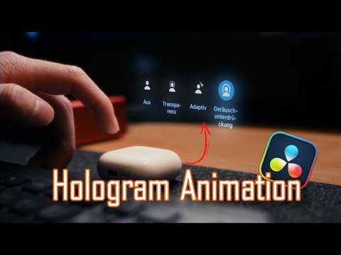HIGH QUALITY Hologram Animation / DaVinci Resolve Tutorial