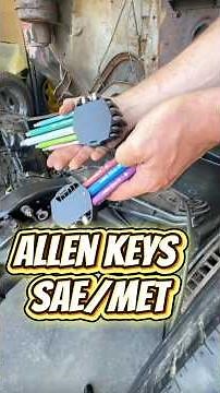 toolant Allen keys are perfect for keeping Allen keys organized. Magnetic strip to hang