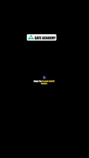 How to crack Gate Exam #consistency #hardwork #gateacademy | GATE ACADEMY