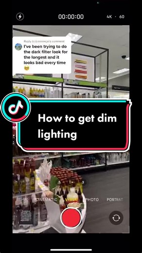 How to Get Dim Lighting for Your Videos