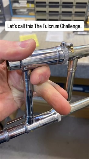 When I test my work, my goal is to have the slide fall out of first position in playing position. But here is an interesting point: WHERE YOU HOLD THE SLIDE CHANGES THE RESULT!!!!! This is simple physics gravity. Where the fulcrum is changes how gravity interacts with the slide. Where one position feels great, another will feel completely different. Try it and see for yourself! Here’s a hint: Holding the slide by its tapered receiver (near the threads) most closely replicates the fulcrum that ex