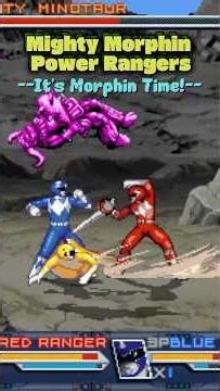 In development a new side-scrolling beat ’em up - It’s Morphin Time! #mmpr #retro