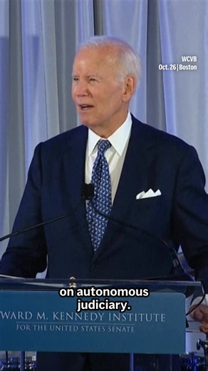 522K views · 33K reactions | Former President Joe Biden spoke publicly for the first time since completing a round of radiation therapy for an aggressive form of prostate cancer. He addressed an audience in Boston on Sunday after winning the Lifetime Achievement Award from the Edward M. Kennedy Institute. | AP | Facebook