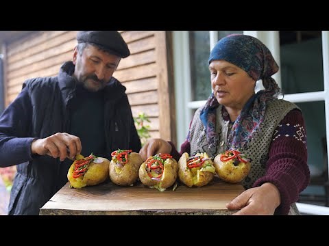 Best Potato Dish EVER - Turkish Stuffed Potato KUMPIR
