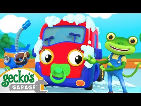 Car Wash Capers | Gecko's Garage | Cartoons For Kids | Toddler Fun Learning