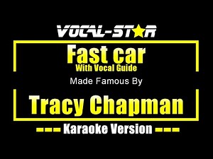 Fast Car Karaoke | Tracy Chapman Karaoke Version (With Vocal Guide)