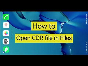 Open CDR file in Android without CorelDRAW