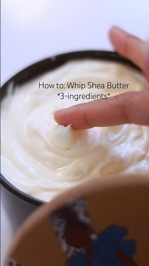 How To: Whip Shea Butter *3-ingredient recipe* for Glowing Skin 🌟 #sheabutter #skincare #DIY