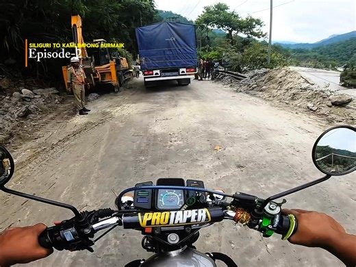 Siliguri to kalimpong burmaik. #kalimpong #Burmaik #NorthBengal #motovlogs #rx135 #vlogger | Silsar Rider