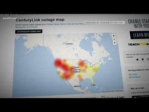 CenturyLink customers reporting outages nationwide