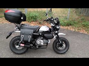 モンキー１２５サイドバック取り付け後プチドライブ