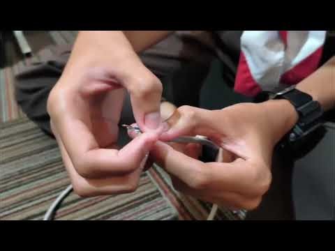 How to make cable in two types, straight and crossover