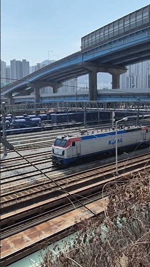 부산철도차량정비단 8500호대 전기기관차