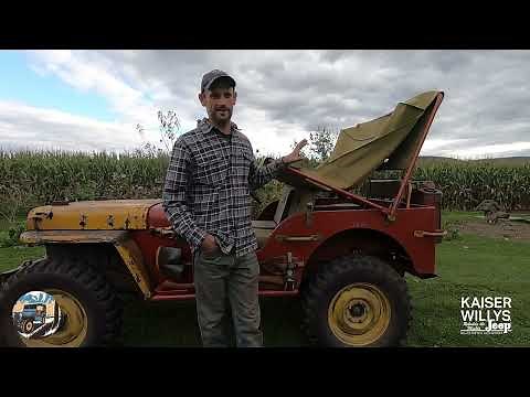 Willys Jeep How To: MB/GPW Summer Top Installation