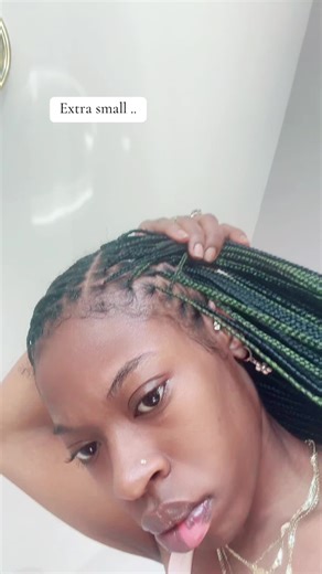 Extra Small Knotless Braids Styling Tips