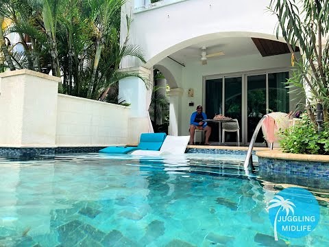 Sandals Royal Barbados Royal Seaside Swim-up Club Level Ultra Suite w/ Patio Tranquility Soaking Tub
