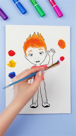 Paint Mixing Magic 🎨✨ Satisfying Color Match #shorts #art