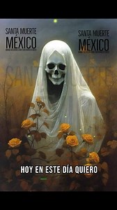 Gracia mi niña blanca 🙏🏻🕊️ | Santa Muerte Mexico