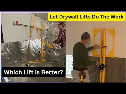 Let Drywall Lifts Do The Work