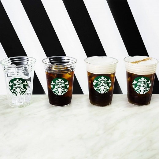 3.5M views · 8.8K reactions | Ice + Cold Brew + Velvety Cold Foam + Cascara Strike =  #ColdFoamCascaraColdBrew | Starbucks | Facebook