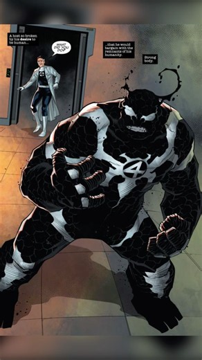 What If Venom Bonded With THE THING?! #comics #marvel #marvelcomics #symbiote #venom #fantasticfour