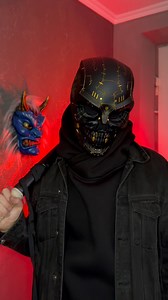 37K views · 1.3K reactions | Cyberpunk Skull Helmet: Black&GoldDo...