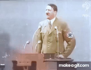 Adolf Hitler Speech in 1935 on Make a GIF
