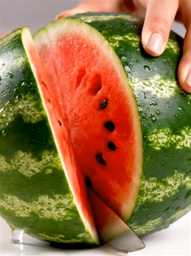 watermelon cutting ASMR #fyp #asmr #satisfyingvideos #asmrsounds #fruit