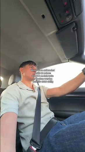 Um 7 Uhr in der Früh 800er-Intervalle sind schon org. 💀