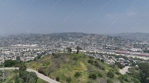 Elysian Park in Los Angeles, heading towards the secret swing.