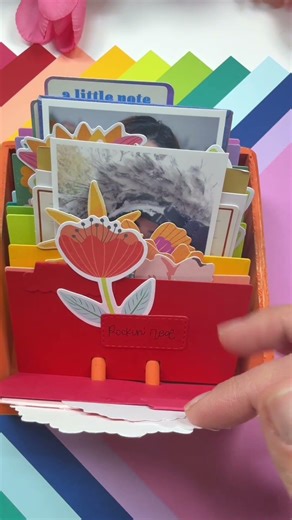 Catherine Pooler New Colored Cardstock display 🌈 #diy #craftpaper #andrealakecreates